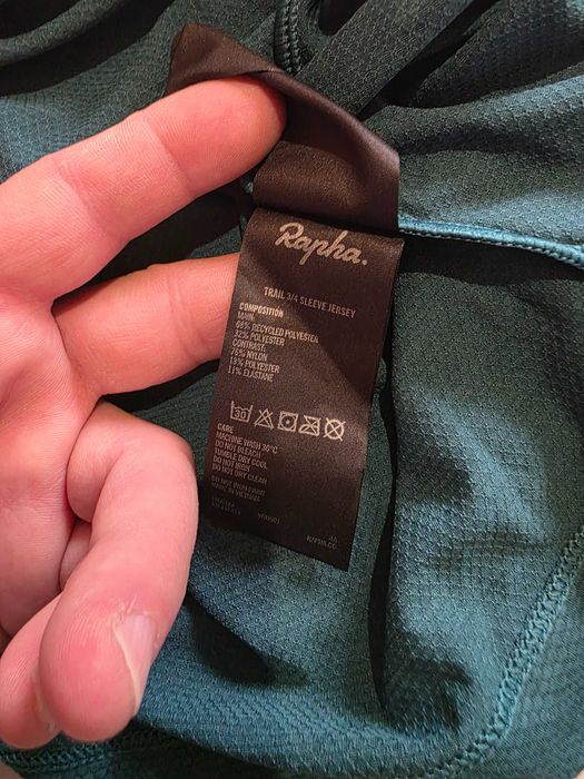 Нов Rapha Men's Trail Technical Windblock Мъжко Джърси Колоездене S