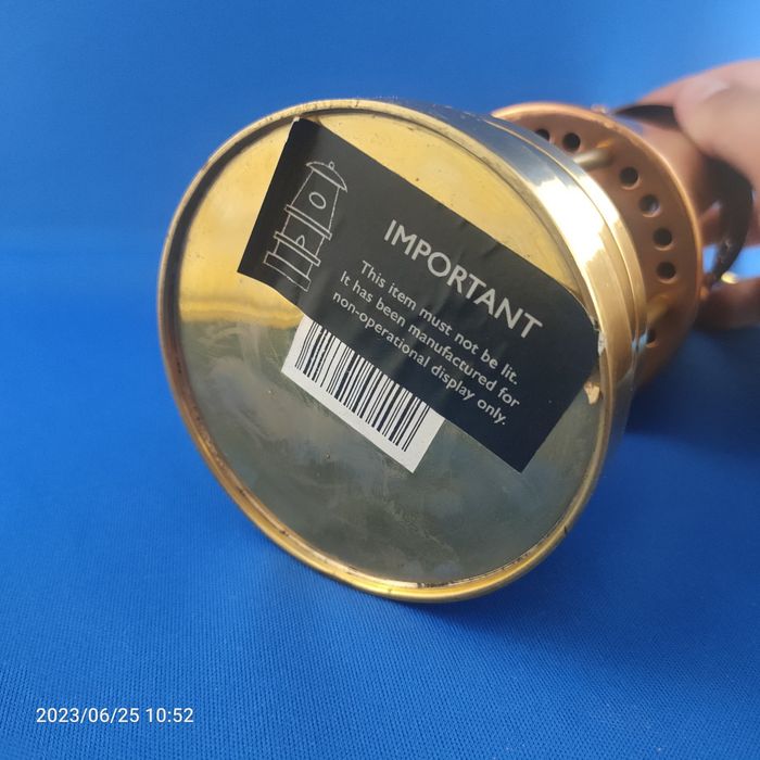 Lampa miner sau marinar doar pentru display