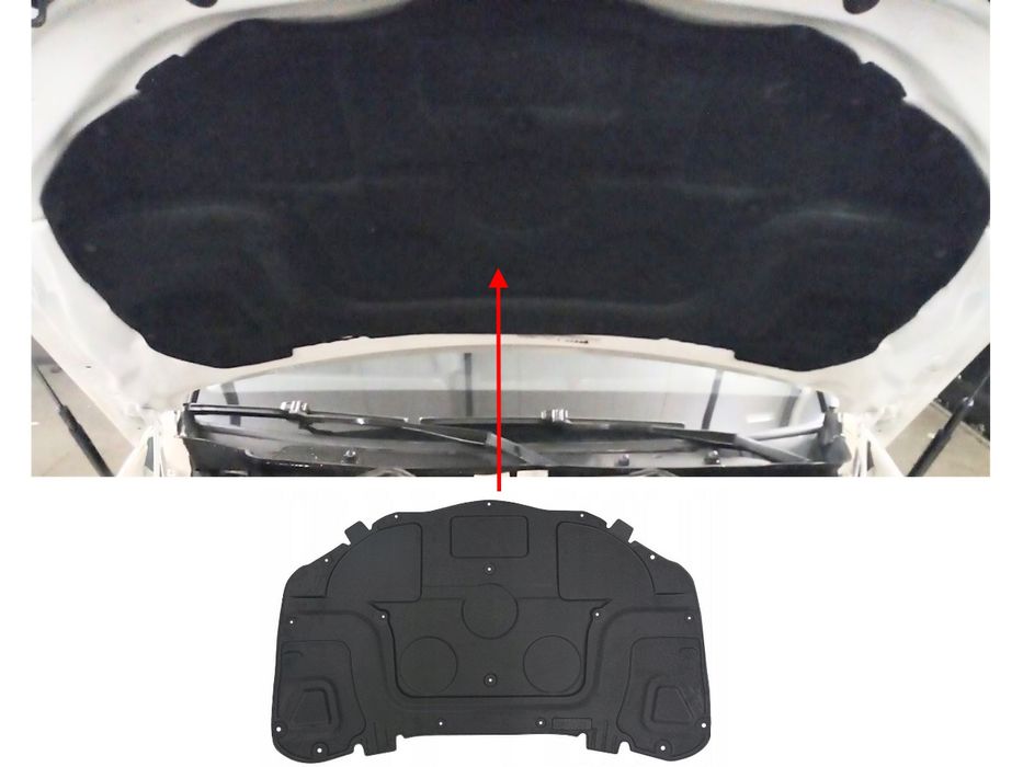 Изолация за преден капак на Mercedes GLK X204 (2008-2015)