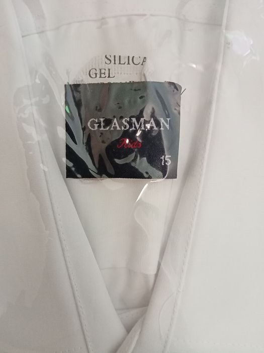 Новая школьная рубашка Glasman.