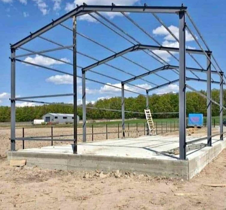 Vând hală metalică 7x15x4 facem și alte dimensiuni la comanda clientului acceptăm varianta auto lucrăm fără avans pentru mai multe detalii sunați la n
