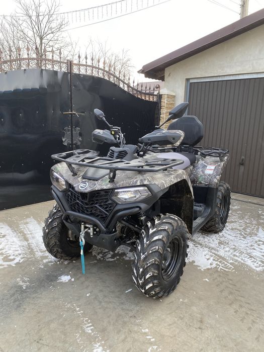 ATV CF MOTO 520 L  1100 KM , CA NOU( nu linhai, segway)