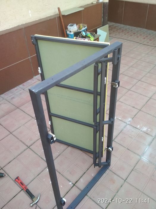 Люк невидимка для шахт В 120 см Ш 60 см усиленная усиленный под заказ