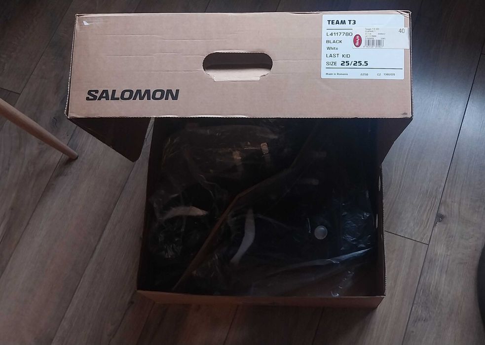 Clapari copii Salomon Team T3 39 1/3 40