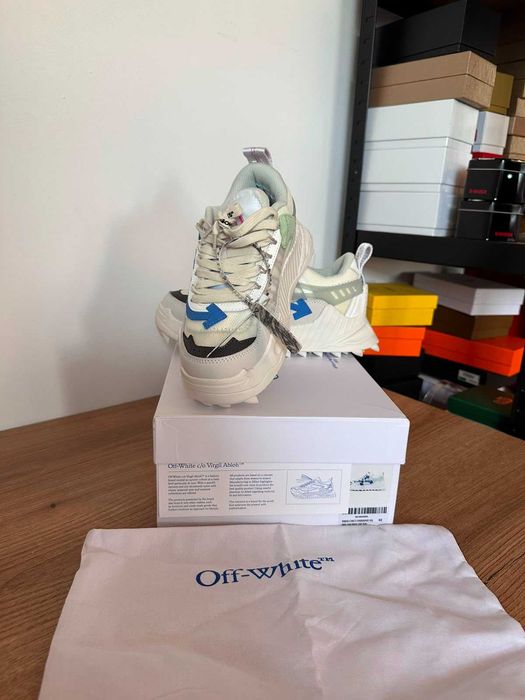 Adidasi Nike OFF WHITE marimea 43 albastru alb