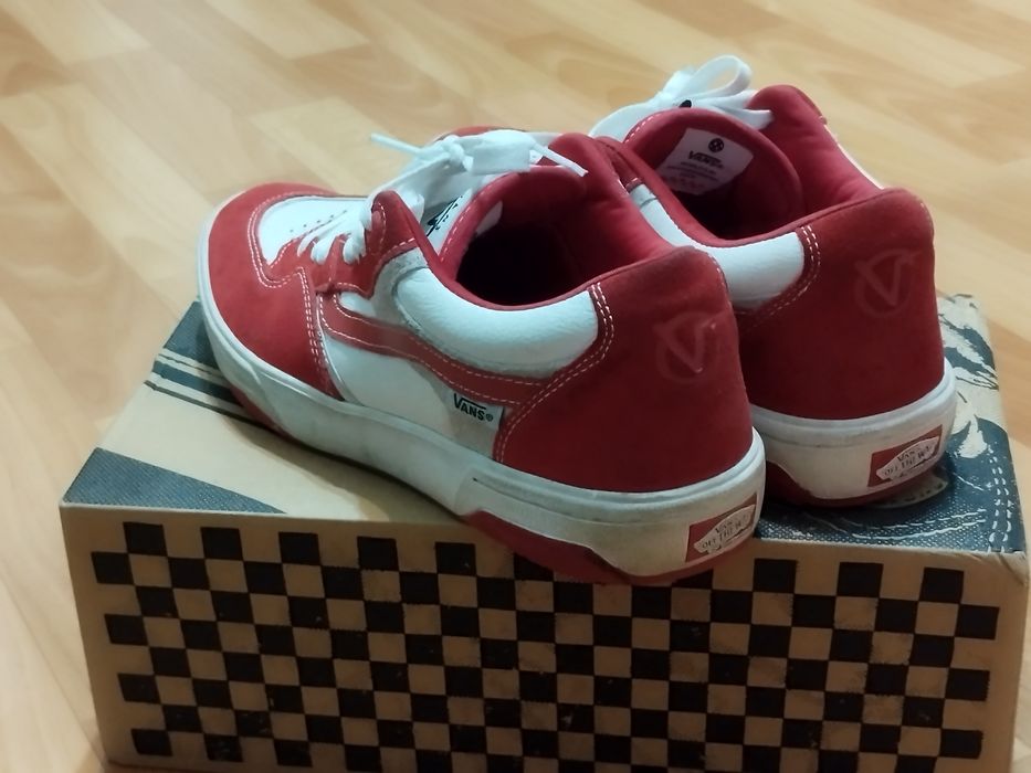 Продам vans rowan 2 red/white