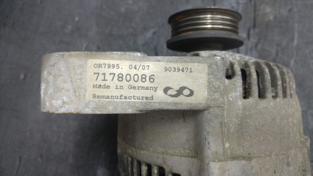 alternator 1.2 b fiat doblo panda punto seicento albea strada lancia ypsilon 71780086
