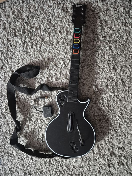 controller PlayStation 3 ps3 ps 3 Chitara guitar , model Les Paul, Red