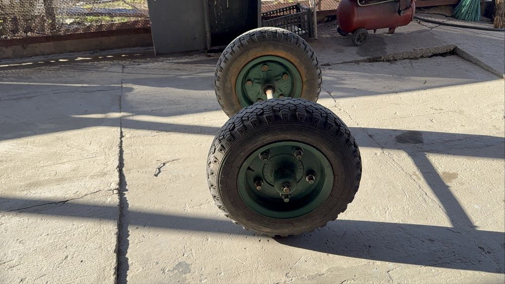 Ось для прицепа и тачки