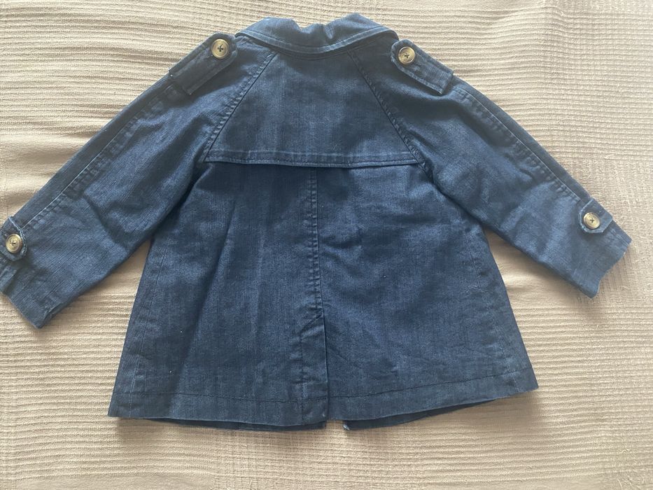 детско дънково палто Zara