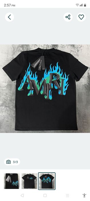 Vand tricou nou de barbati Amiri