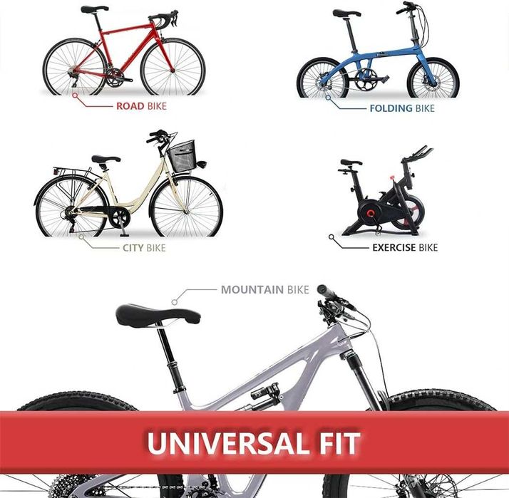 Sa, Scaun de bicicletă HUGEOAKS cu spumă cu memorie, variante