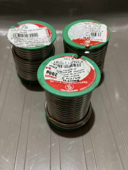 Fludor rothemberger   - 250 g  rola  2 si 3 mm