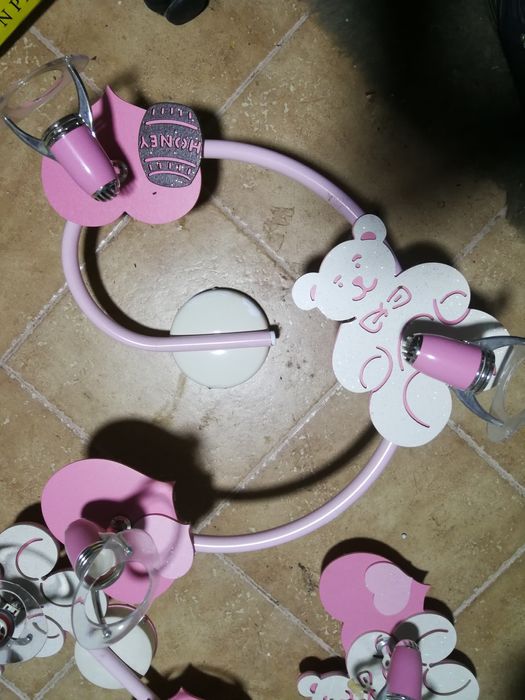 Set plafoniera și aplice cu dulie e14