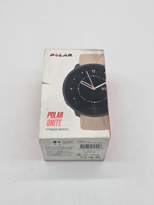 Ceas de fitness Polar Unite alb white / roz cu monitorizare a activită