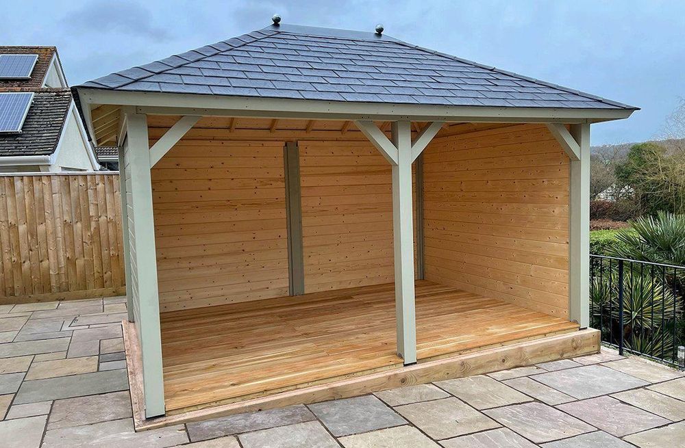 Foișor și terase mobilier și gradina