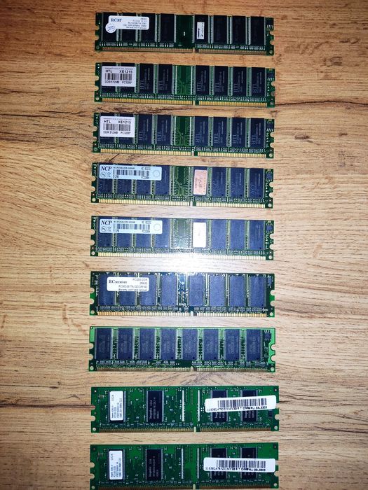 Оперативная память DDR 4/3/2/1 Новые и Б/У