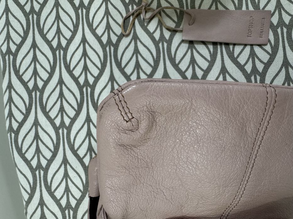 Сумка topshop кожа