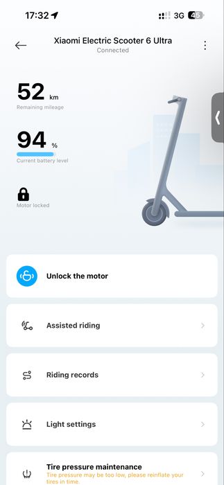Xiaomi Electric Scooter 6 Ultra – с 1.5 г. гаранция, отлично състояние