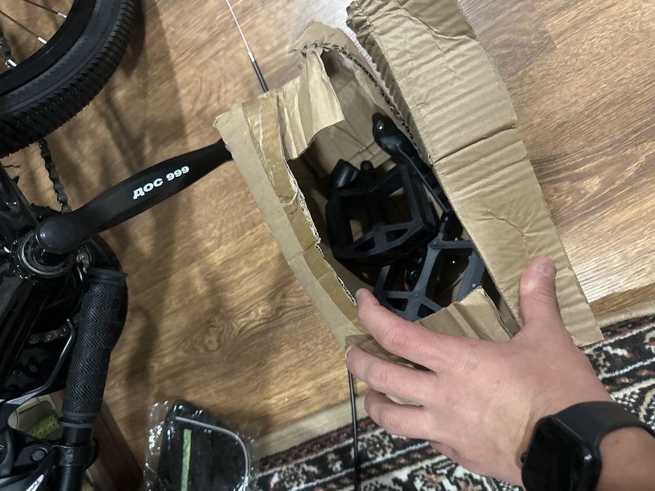 Велосипед новый на разборе