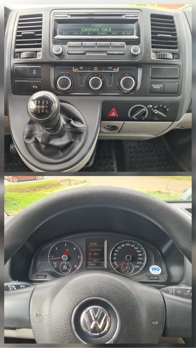 Volkswagen Transporter T5 model lung 8 locuri  140 CP