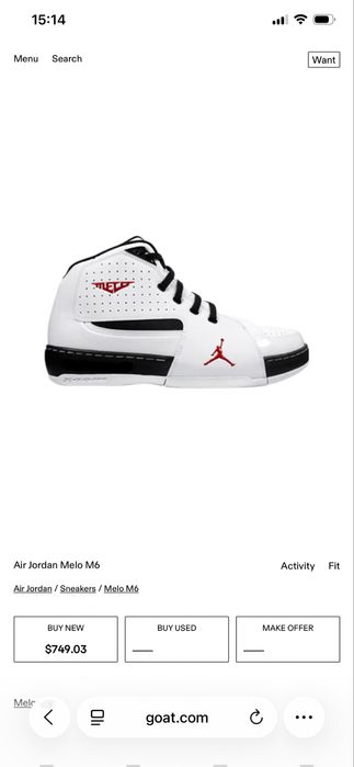 Air Jordan Melo 6