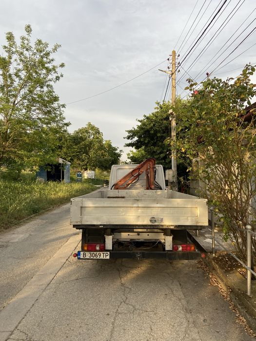 Транспортни услуги:САМОСВАЛ С КРАН