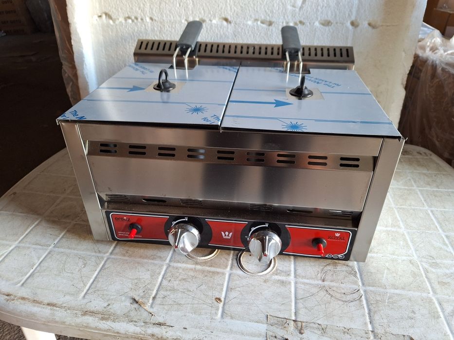 Фритюрник    Газов  защита CE 5,8,5+5,8+8фритюрник ,дюнер,скара,котлон