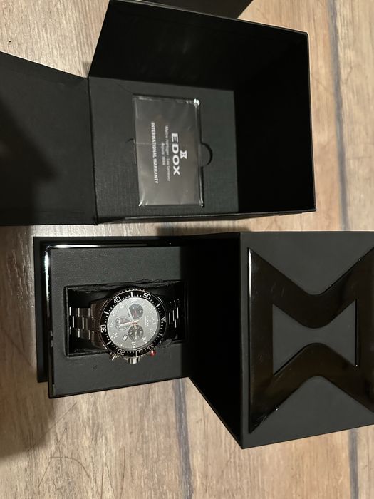 Edox Chronorally S Chronograph 44 mm.