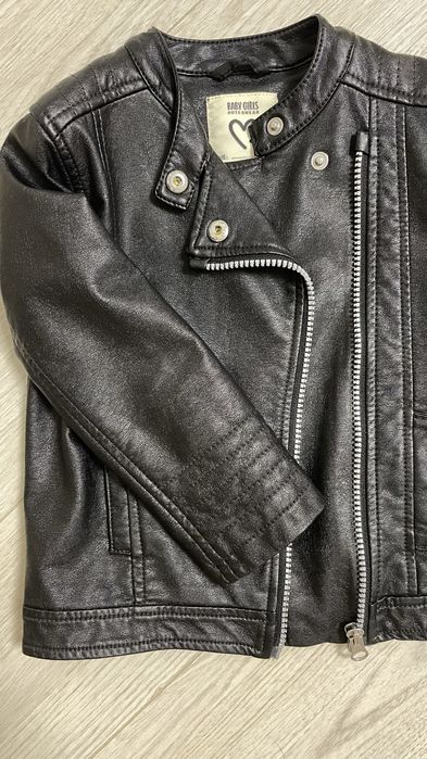 Куртка кожанная 98-104 р.