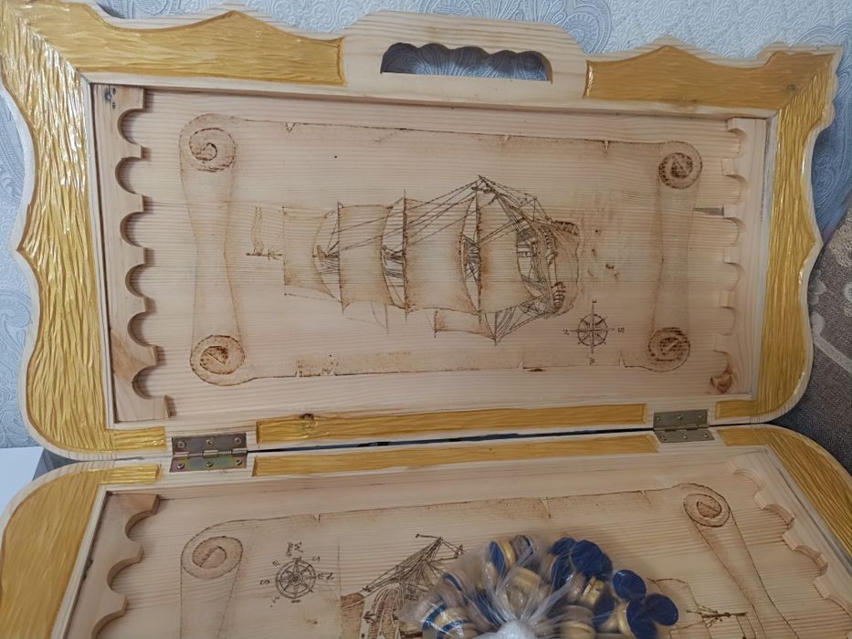 Нарды новый ручная работа