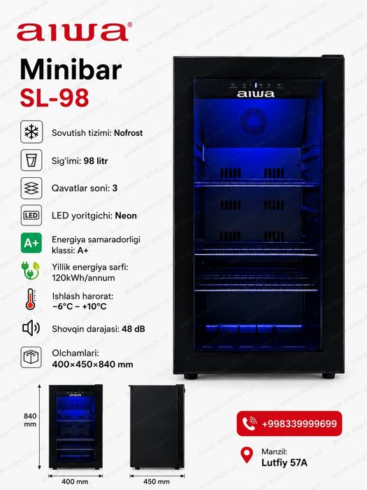Минибар витринный холодильник мини холодильник xolodilnik minibar
