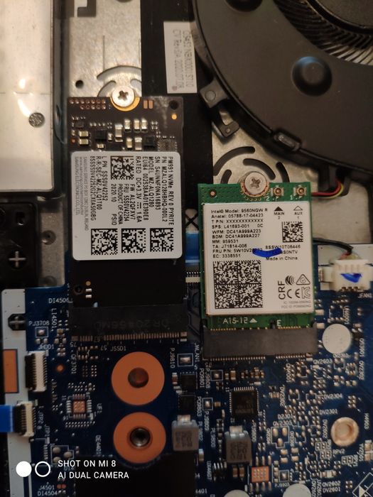 HP 14ck0805no/ SSD M2 respectivM2 Nvme 512gb/128-256gb