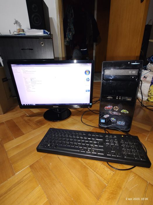 PC  Intel i 5, HP. pro 3500 series.