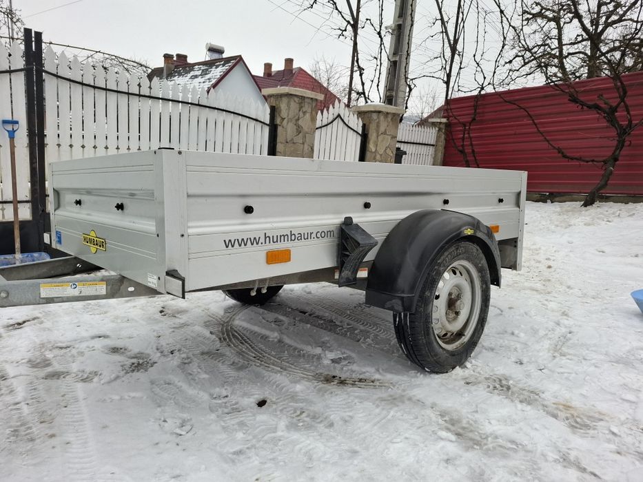 Remorca Humbaur de aluminiu - 750 kg