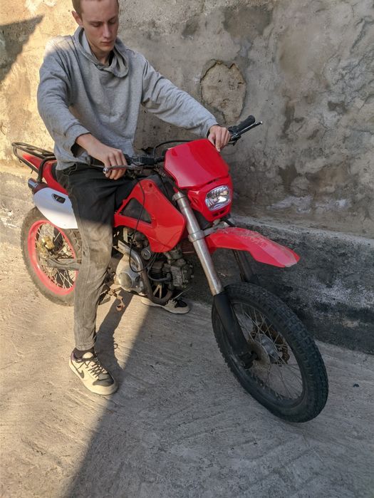 Питбайк эндуро 110кубов, механика.