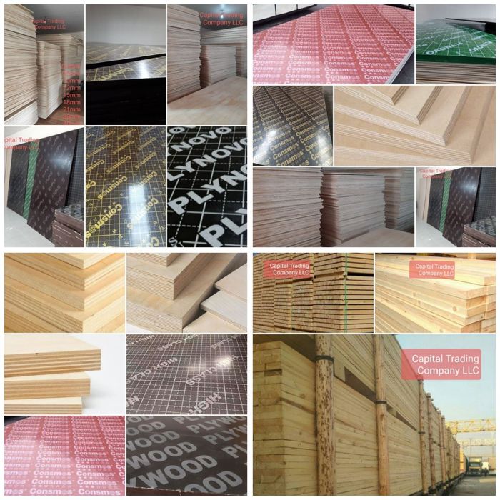 Фанера Финская 3, 6, 8, 10, 12, 15, 18, 21,24,27, 30,  40мм х1220х2440