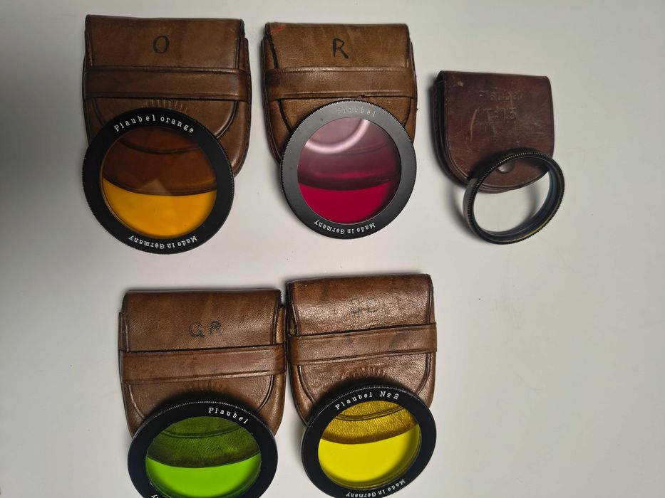 Set filtre originale Plaubel Makina + tabel DOF metalic atasabil