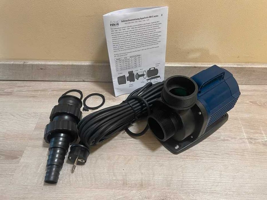 Pompă iaz / helșteu AquaForte DM-E 13000 - 13.000 L/h, 95W