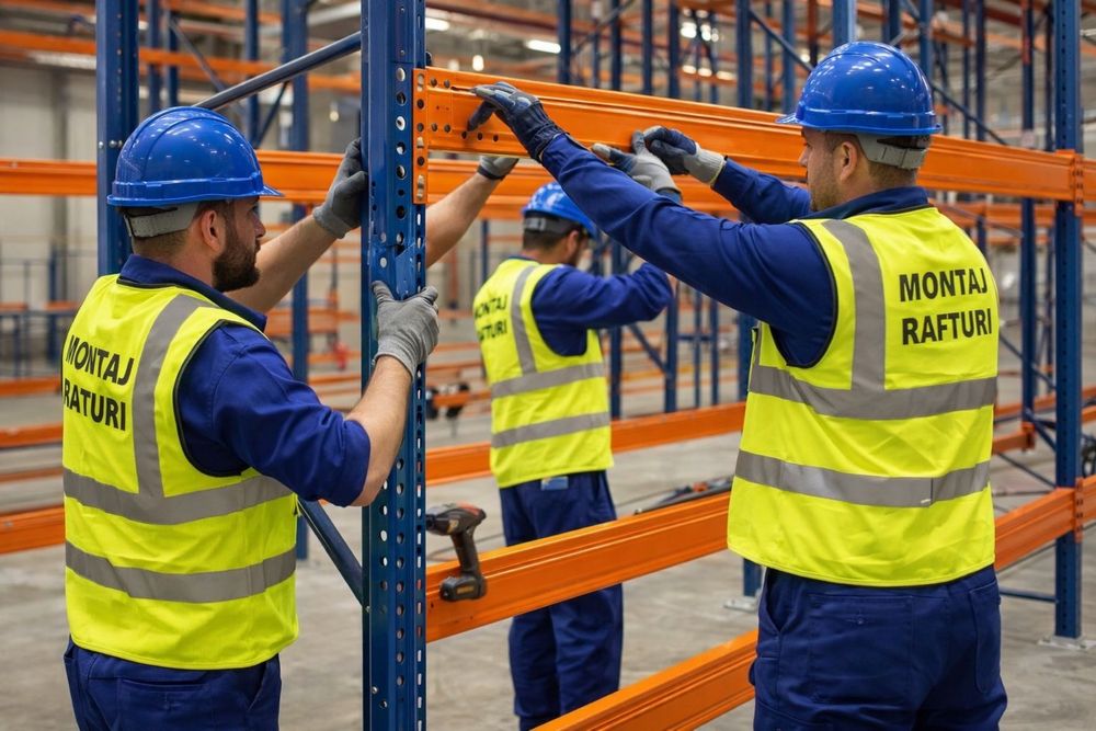 Montaje rafturi metalice si relocari