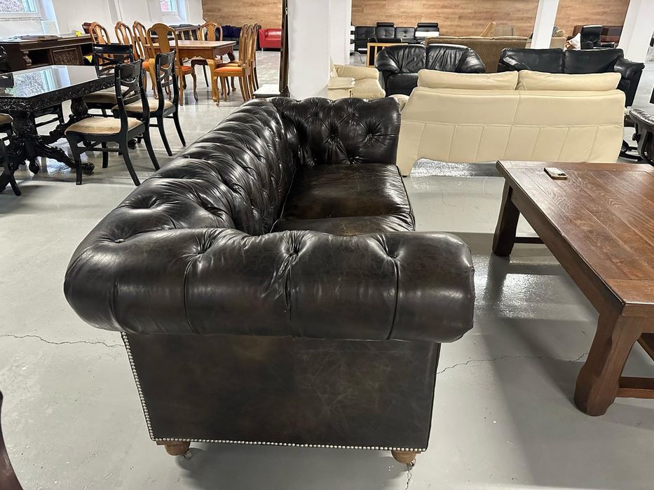 Честърфилд кожени дивани