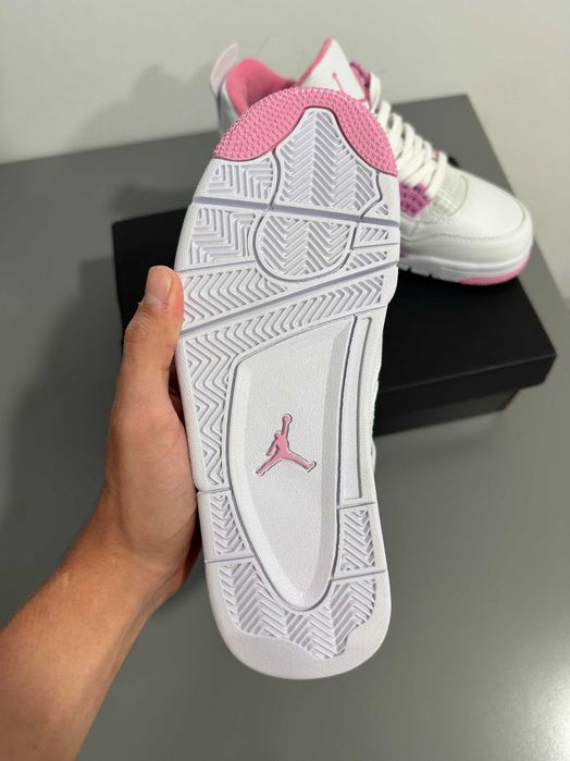 Air Jordan 4 Retro White Pink, marimea 40