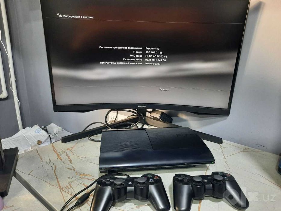 Sony PlayStation 3 Super Slim (CECH-4201A) + 15 игр + 1 геймпад