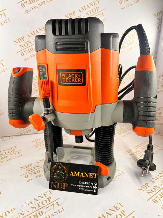 NDP Amanet Calea Mosilor 298  BLACK + DECKER MASINA DE FREZAT (31549)
