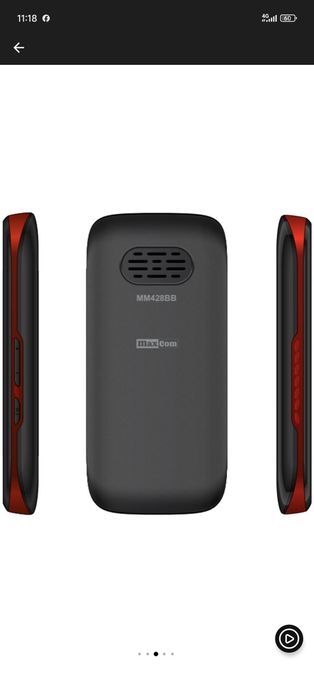Maxcom MM-428 seniori dual-sim decodat
