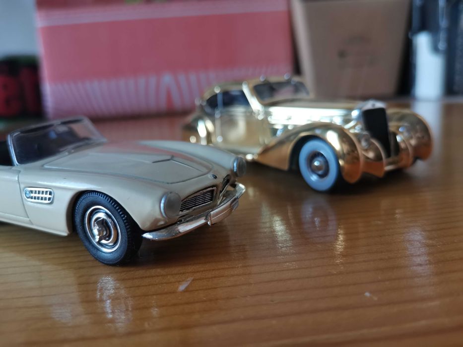 Лот/сет модели 1:43, Delage, BMW 507, класически, ретро коли