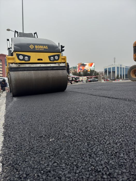 Асфальт asfalt . Асфалт ишлари