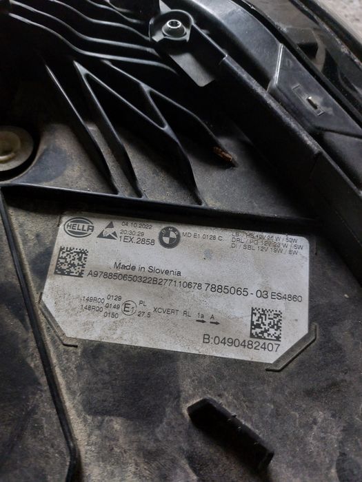 far stanga original bmw 3 g20 g21 lci facelift shadow line led