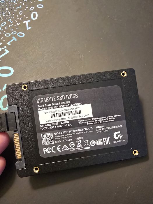 Ssd SATA gigabyte 120gb gp-gstfs31120gntd