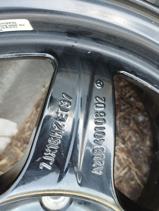 Резервна джанта алуминиева мерцедес w208 w202,w203  и други модели